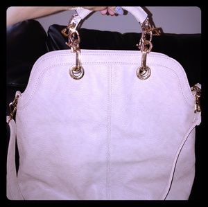 Leather Beige Purse